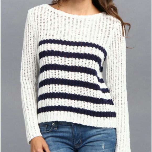 RebeccaTaylorBlueLongSleeve Twisted SlubSweat - Picture 2 of 4