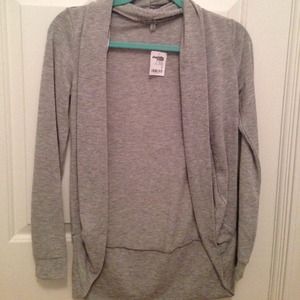 Charlotte Russe Grey Oversized Sweater
