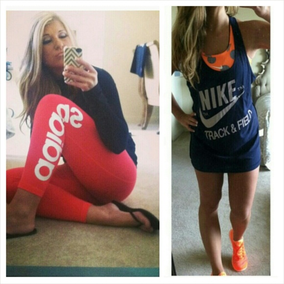 Bundle of gym clothes