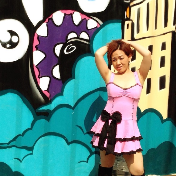 Annabella dress pink M