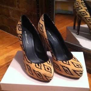 BCBGeneration Suede Tribal Leather.