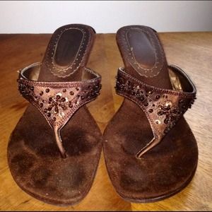 Brown sandals