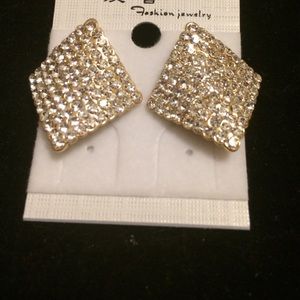 Bling bling earrings new!