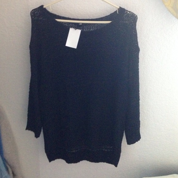 Black sweater