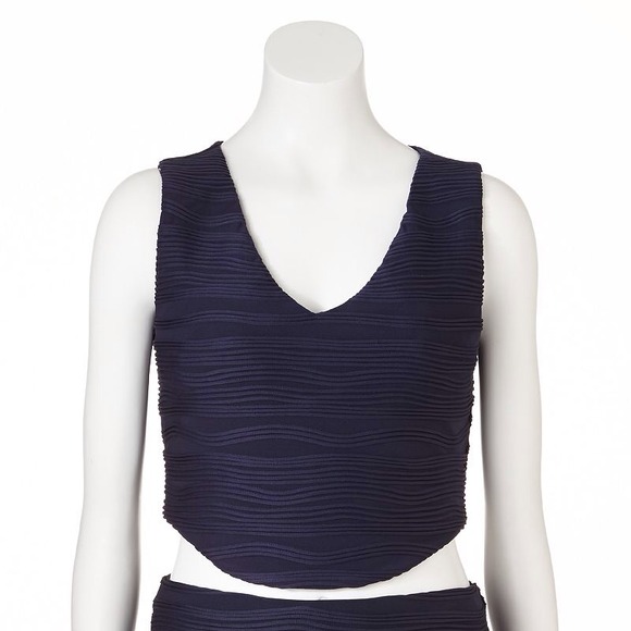 Blue Crop Top - Women's