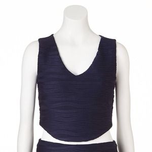 Blue Crop Top - Women's