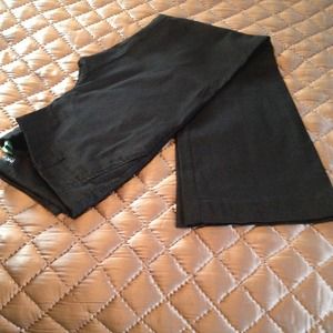 INC dark grey stretch pants