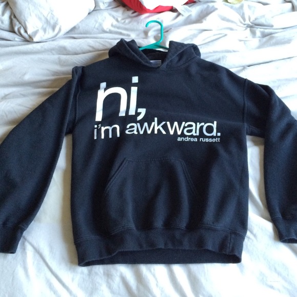 Andrea Russett "Hi, I'm Awkward" Sweatshirt