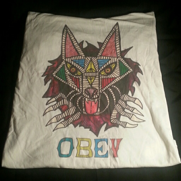 Obey fox shirt
