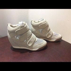 Call It Spring Hightop Wedge Sneaker