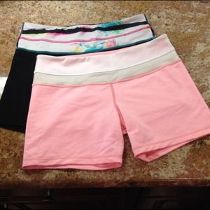 Lot of 2 Lululemon Groove shorts