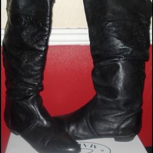 Steve Madden black boot 6.5