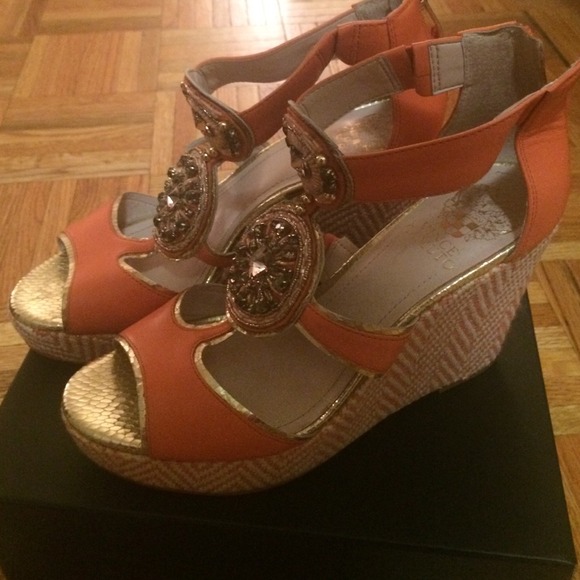 Vince Camuto Wedge Zip Sandal