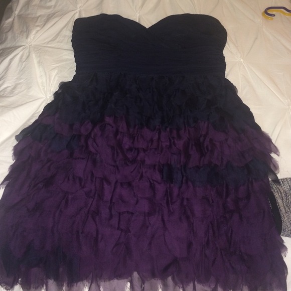ABS GORGEOUS formal feather dress!! To die for! - Picture 1 of 2