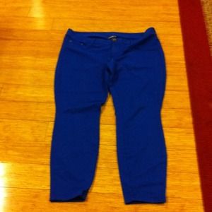 Express blue pants, so soft it's like cotton