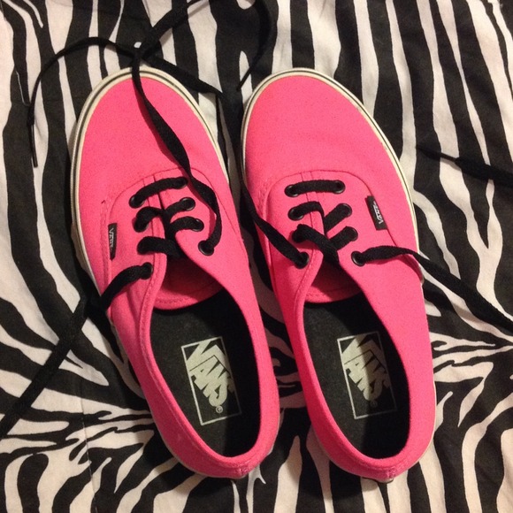 Hot pink vans