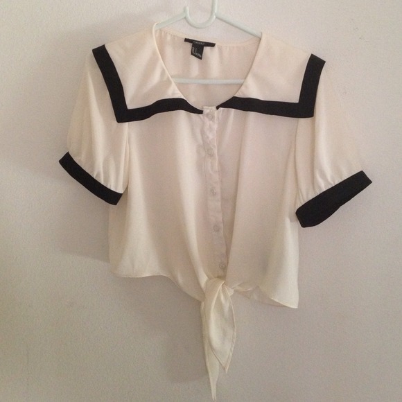 Forever 21 sailor blouse