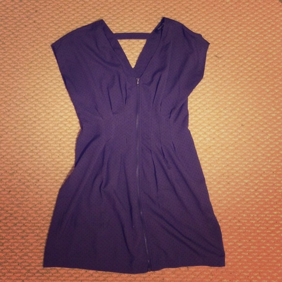 Purple polka for dress.