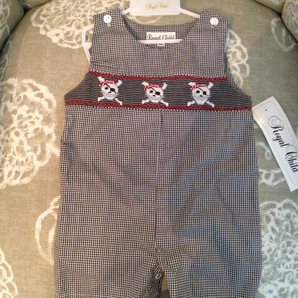 Halloween smocked NWT outfit 6 months