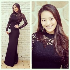 Dresses - Gorgeous black lace gown Dresses - Gorgeous black lace gown