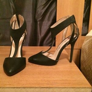 Black sexy heels