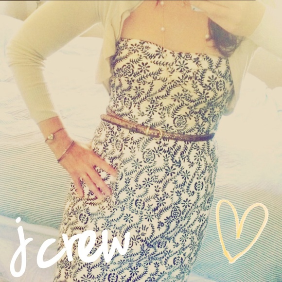 J. Crew Dresses & Skirts - Floral linen dress