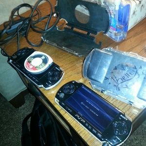 Two Play-Station Portables