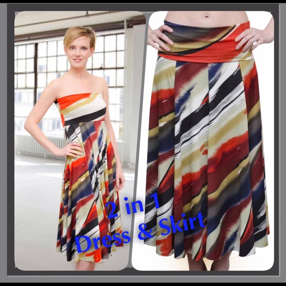 2 in 1 Dress and Skirt