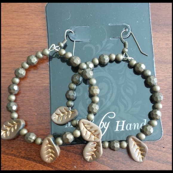 Earrings, handmade by Josefina J.