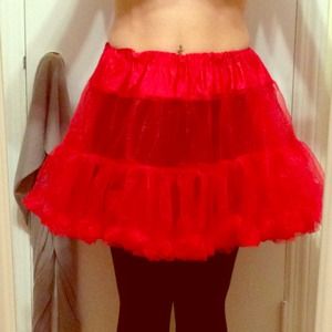 Red Sheer Tutu