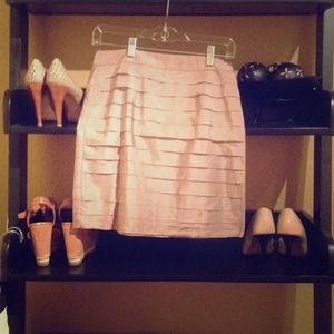 Champagne colored skirt