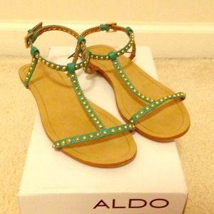 ALDO Cheshunta Sandals in Turquoise
