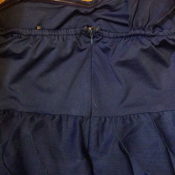 ROYAL BLUE DRESS - Picture 4 of 4