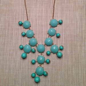 Turquoise bubble necklace