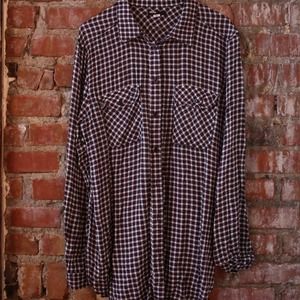 URBAN oversized button down