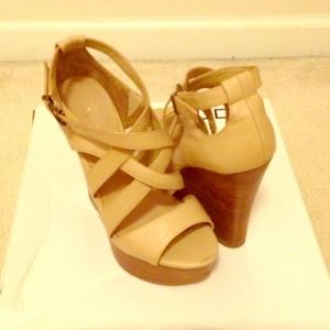 ALDO Larhonda Nude Wedges
