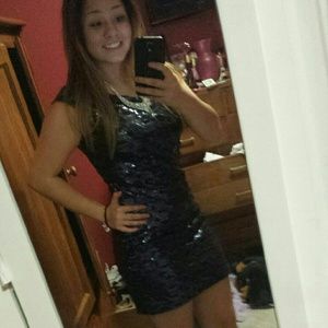 NAVY BLUE Homecoming/Party Dress