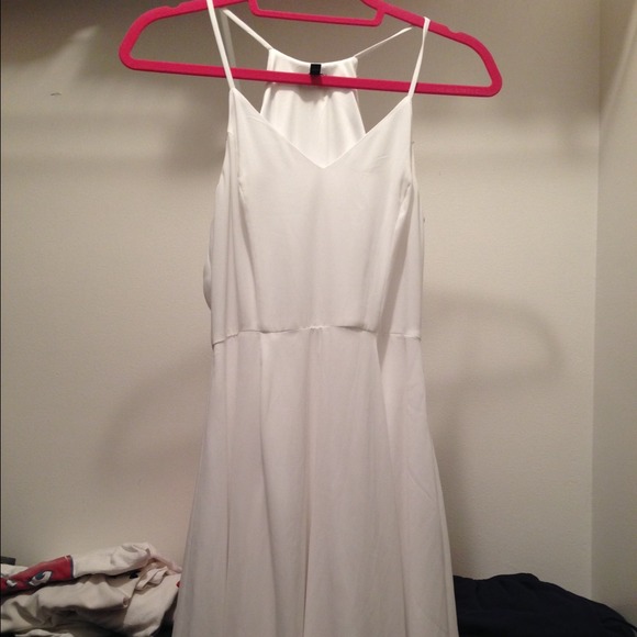 Express white dress