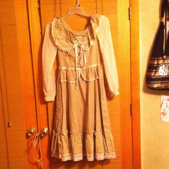 Bundle of purse and vintage dress