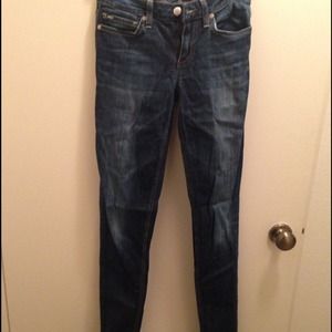 Joe's dark wash, skinny jeans, size 26