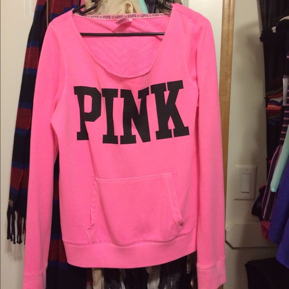 Pink Victoria Secret Sweatshirt