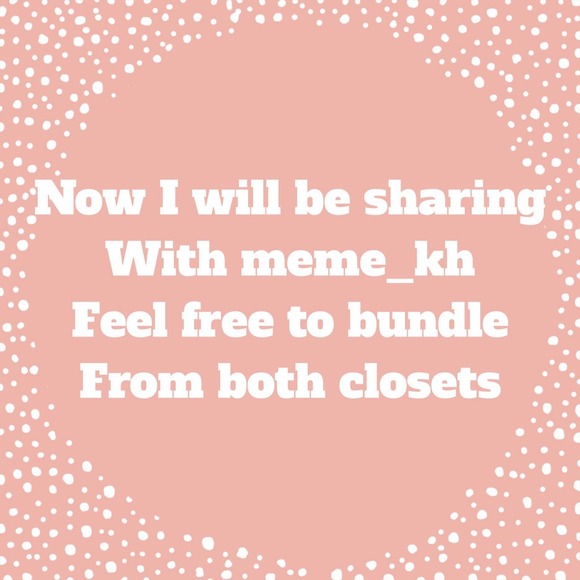 Bundle from both closet 🌹🌺