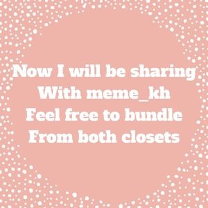 Bundle from both closet 🌹🌺