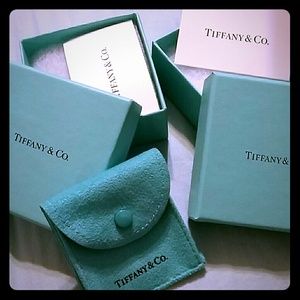 Authentic Tiffany jewelry boxes