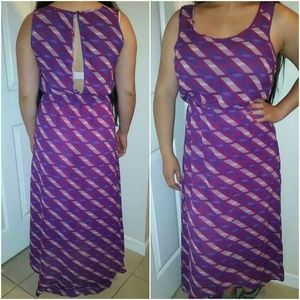 Forever 21 - Heritage 81 - Hi Lo Maxi Dress - L
