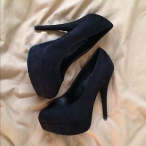 Black heels