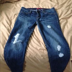 Forever 21 distressed jeans