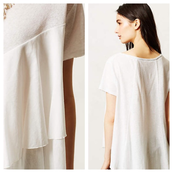 HOLD flounce ruffle tiered tee shirt. Nwt - Picture 2 of 4