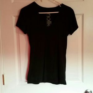 Black v neck