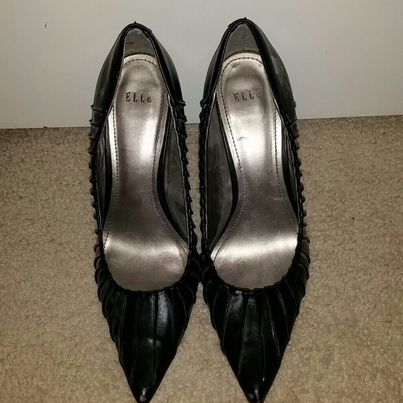 3" Black Heels